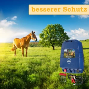 WZG-250-B Weidezaungerät 12 Volt für Pferde besser geschützt