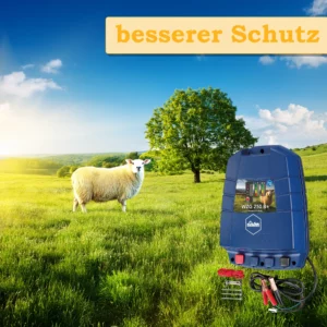 WZG-250-B Weidezaungerät 12 Volt für Schafe besser geschützt