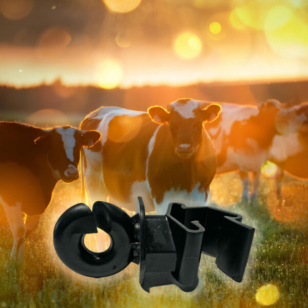 Ringisolator für T-Pfosten mit Rindern