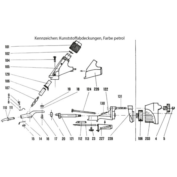Scherkopf V für Super Profi 3000 - 1300-2-TD